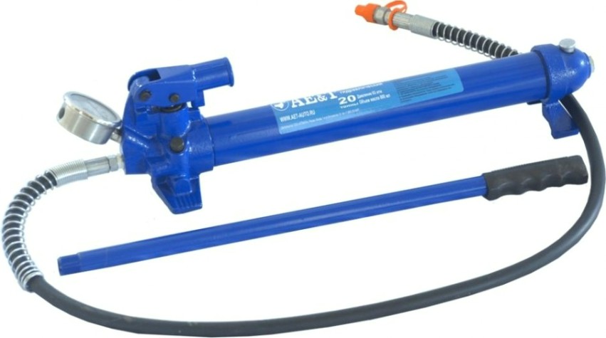 Насос гидравлический ручной AE&T T03020PM 20 т с манометром Насос гидравлический ручной AE&T T03020PM 20 т с манометром