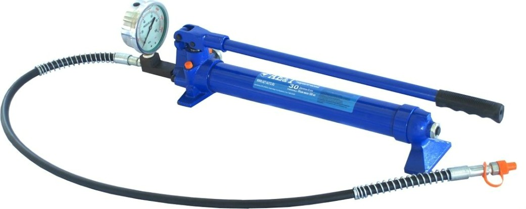 Насос гидравлический ручной AE&T T03030PM 30 т с манометром Насос гидравлический ручной AE&T T03030PM 30 т с манометром