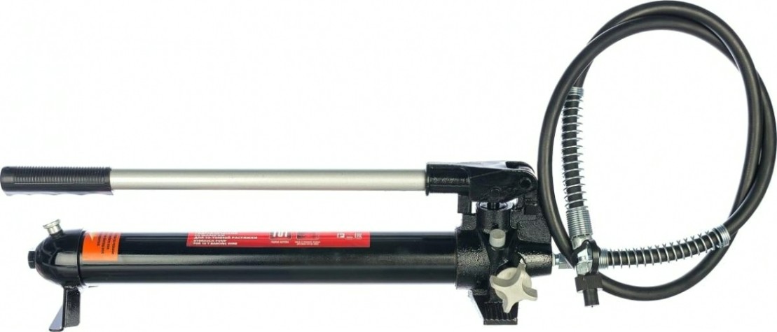 Насос гидравлический со шлангом MATRIX 10 т для 10-тонной растяжки [513255]