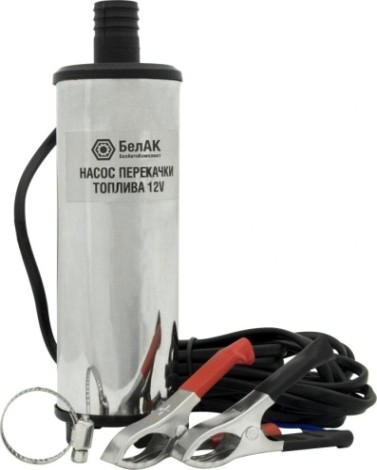 Насос перекачки топлива БелАК 12V D50 погружной, несъемный фильтр (БAK.17550) [БAK.17550]