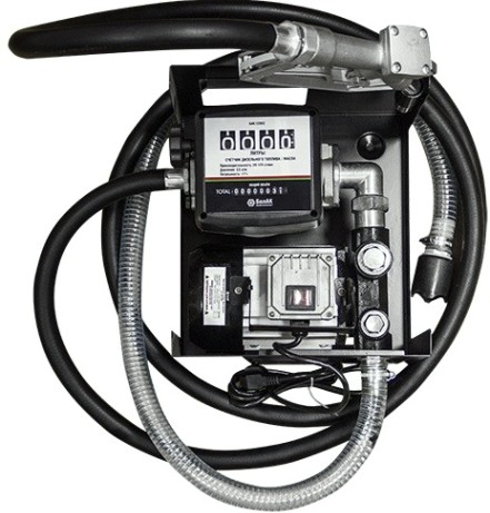 Насос перекачки топлива БелАК "Арес комплекс" со счетчиком 220V, 60 л/мин (БAK.12060) [БАК.12060]