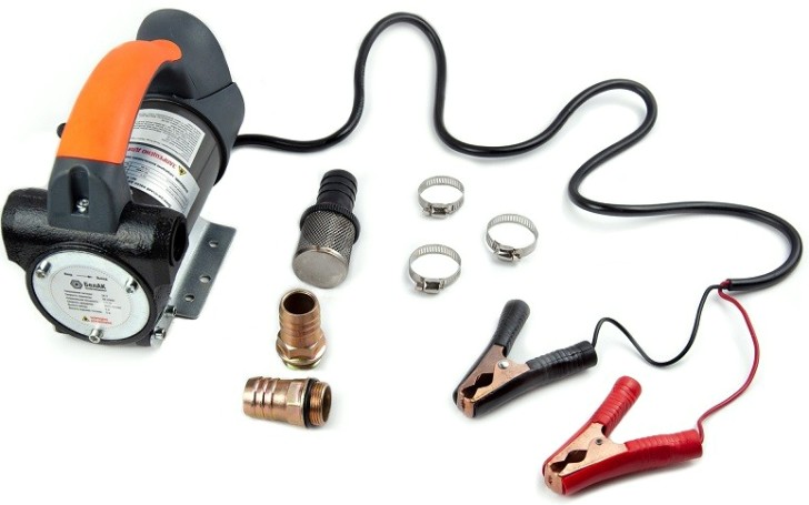 Насос перекачки топлива БелАК "Гелиос" помповый, 24V, 50 л/мин (БAK.11034) [БАК.11034]