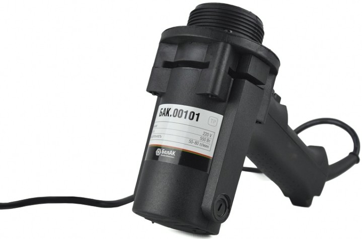 Насос перекачки топлива БелАК "Олимп" бочковой, электрический 220В БAK.00101 [БАК.00101]