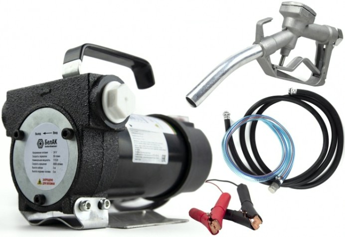 Насос перекачки топлива БелАК "Стандарт-М" 24V, 50 л/мин (БАК.11015) [БАК.11015]