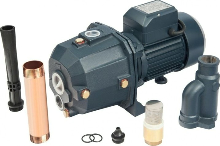 Насос поверхностный UNIPUMP DP 750 с внешним эжектором [13056]