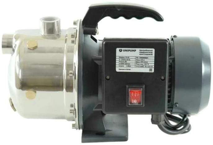 Насос поверхностный UNIPUMP JS 60 с ручкой и кнопкой включения [75595]