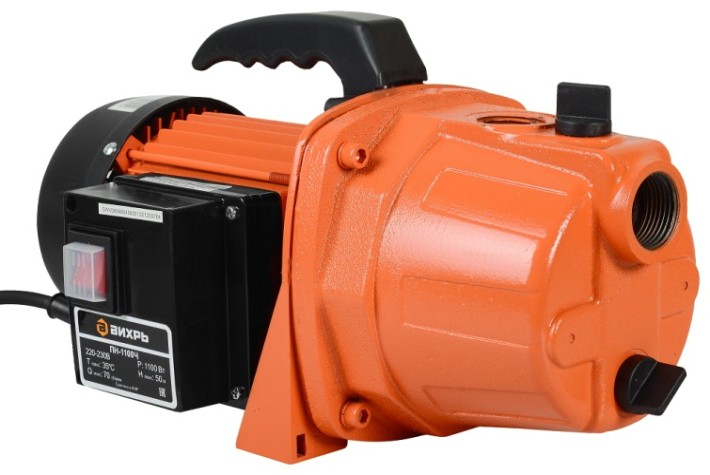 Насос поверхностный ВИХРЬ ПН1100Ч [68/4/6]