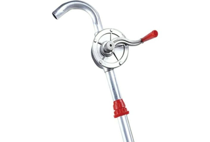 Насос роторный ручной для бензина, керосина и ДТ Petropump TS-33 алюминиевый, для бочек 60-220 л [PP202017]