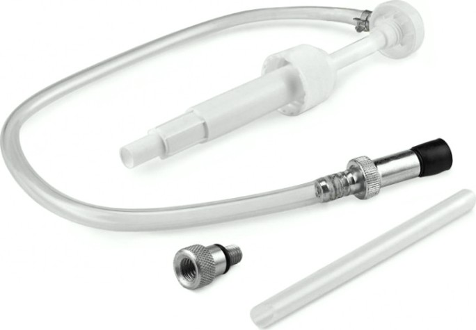 Насос ручной SKIPPER для замены масла в редукторе ПЛМ, для Yamaha/Suzuki/Tohatsu, металл адаптер [SK-63232]