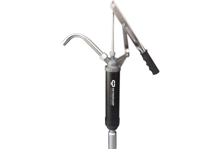 Насос рычажный для бензина, ДТ, масла, керосина Petropump PP210017 для бочек 50-205 л, 0,3 л/мин