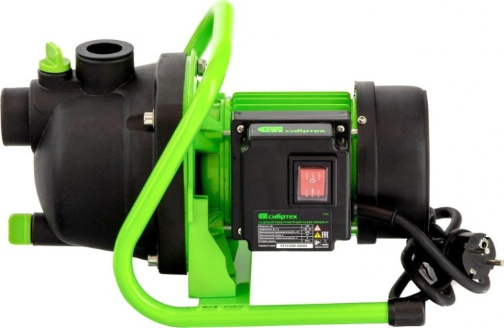 Насос садовый СИБРТЕХ СПН650 пластик [97244]