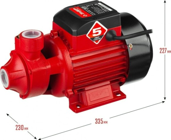 Насос садовый ЗУБР НС-М1-800-Ч