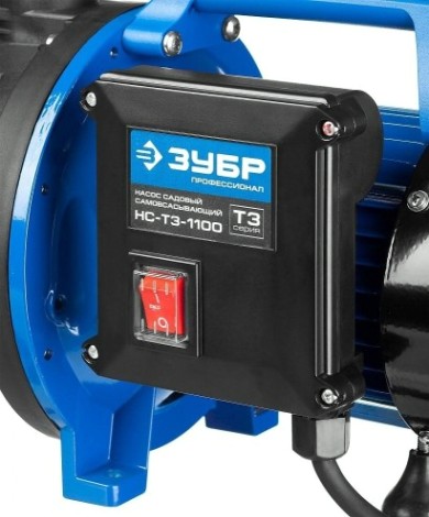Насос садовый ЗУБР НС-Т3-1100 Насос садовый ЗУБР НС-Т3-1100