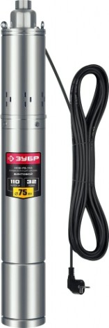 Насос скважинный ЗУБР НСВ- 75-110 винтовой [НСВ-75-110]