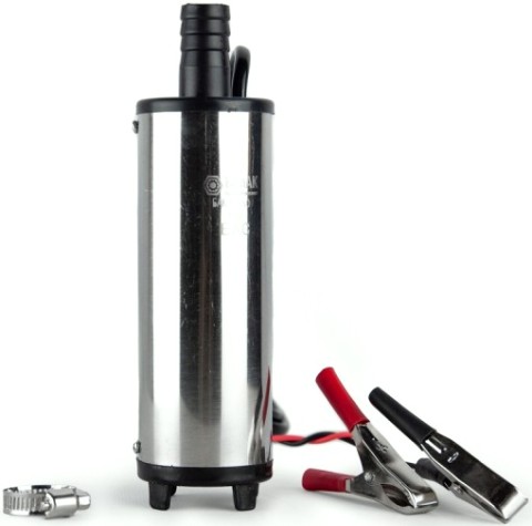 Насос топливный электрический БелАК 12V D50 перекачки погружной с несъемным фильтром [БАК.17550]