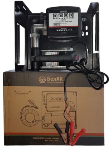 Насос топливный электрический БелАК АНТЕЙ 24v, 80 л/мин, без шлангов и пистолета [БАК.12085]