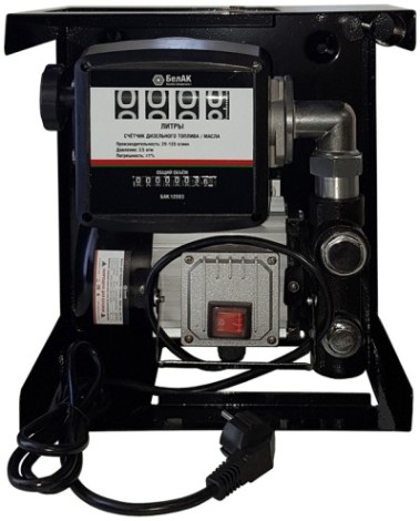 Насос топливный электрический БелАК АРЕС 220v, 60л/мин. без шлангов и пистолета [БАК.12102]