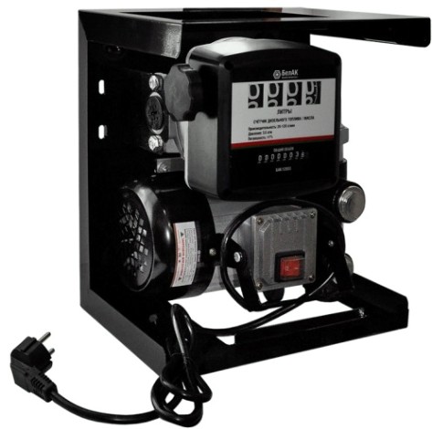 Насос топливный электрический БелАК АРЕС 220v, 60л/мин. без шлангов и пистолета [БАК.12102]