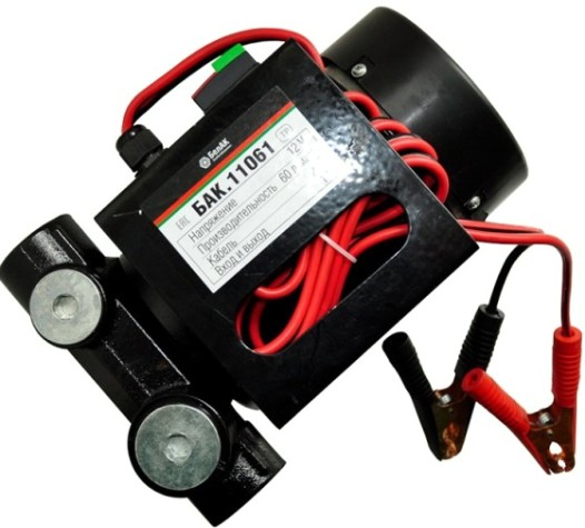 Насос топливный электрический БелАК МЕРКУРИЙ перекачки 12v, 60 л/мин [БАК.11061]