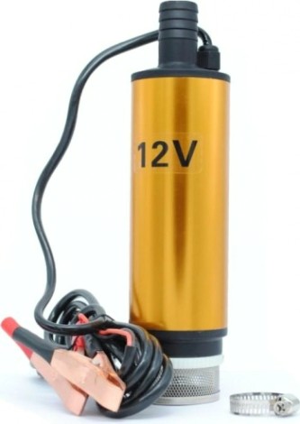 Насос топливный электрический Petropump AC-023 12в с сетчатым фильтром для дт и воды, 30 л/мин [PP220019]