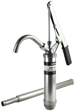 Насос топливный ручной БелАК Пегас перекачки бочковой рычажный [БАК.00111]