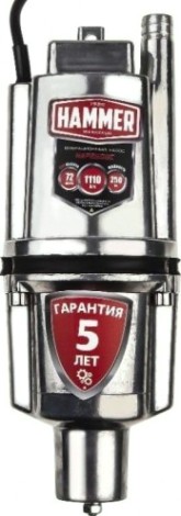 Насос вибрационный Hammer NAP250BC нижний забор воды [131-044]
