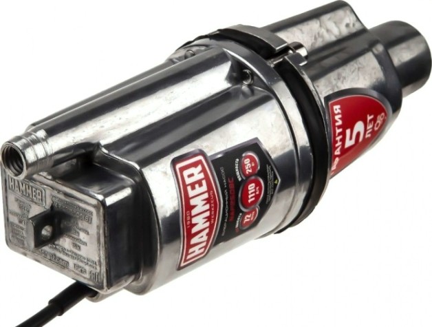 Насос вибрационный Hammer NAP250BC нижний забор воды [131-044]