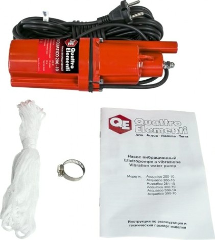 Насос вибрационный QUATTRO ELEMENTI ACQUATICO 200-10 [910-317]