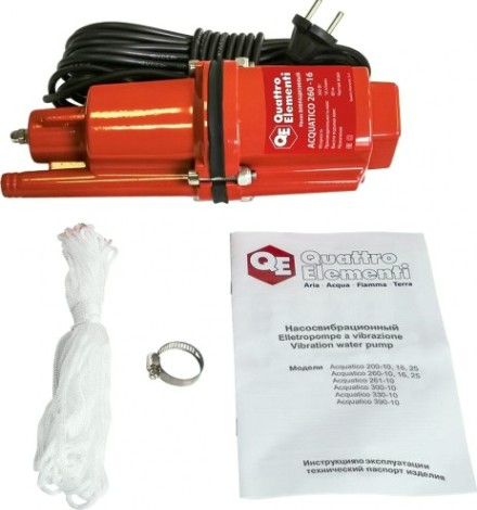 Насос вибрационный QUATTRO ELEMENTI ACQUATICO 260-16 [791-752]