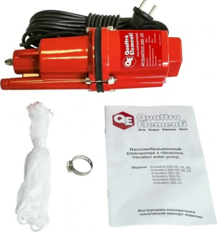 Насос вибрационный QUATTRO ELEMENTI ACQUATICO 260-25 [791-769]