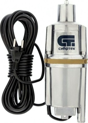 Насос вибрационный СИБРТЕХ СВН300Н-10 нижний забор [99305]