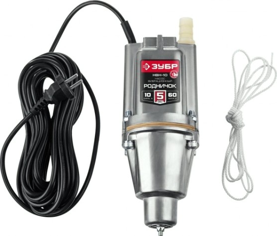 Насос вибрационный ЗУБР Родничок-Н НВН-10 [НВН-10]