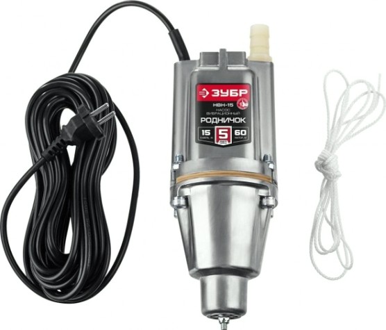 Насос вибрационный ЗУБР Родничок-Н НВН-15 [НВН-15]