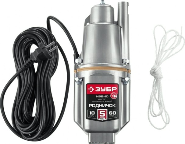 Насос вибрационный ЗУБР Родничок-В НВВ-10 [НВВ-10]