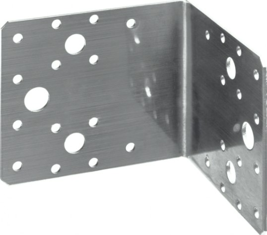 Нержавеющий крепежный уголок ЗУБР НКУ-2.0 90х100х100х2мм [310526-90]