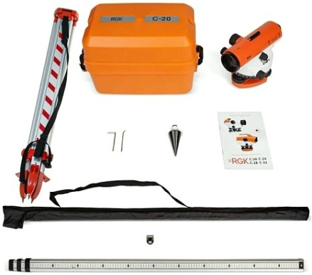Нивелир оптический RGK C-20 комплект [752633]