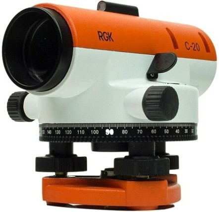 Нивелир оптический RGK C-20 С ПОВЕРКОЙ [4610011870552]
