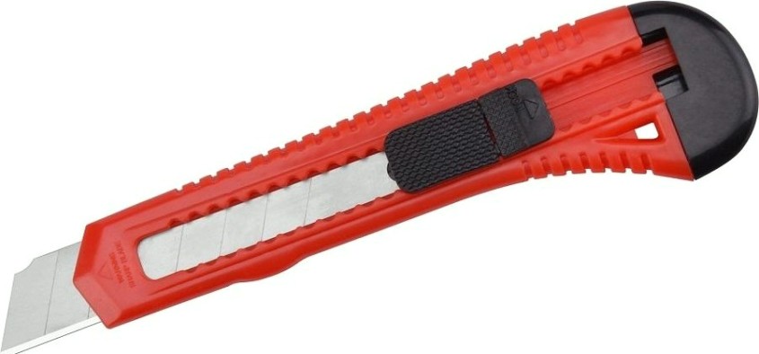 Нож Autovirazh AV-0718 с отламывающимися сегментами 18 мм Нож Autovirazh AV-0718 с отламывающимися сегментами 18 мм