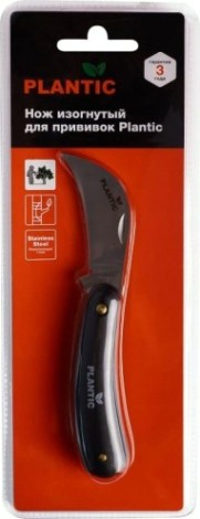 Нож для прививок изогнутый PLANTIC 37301-01 Нож для прививок изогнутый PLANTIC 37301-01
