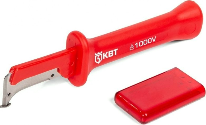Нож для снятия изоляции диэлектрический КВТ НМИ-11 Практик [86566]