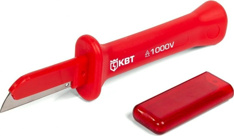 Нож для снятия изоляции диэлектрический КВТ НМИ-15 Практик [86567]