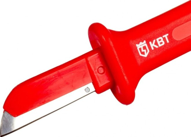 Нож для снятия изоляции диэлектрический КВТ НМИ-15 Практик [86567]