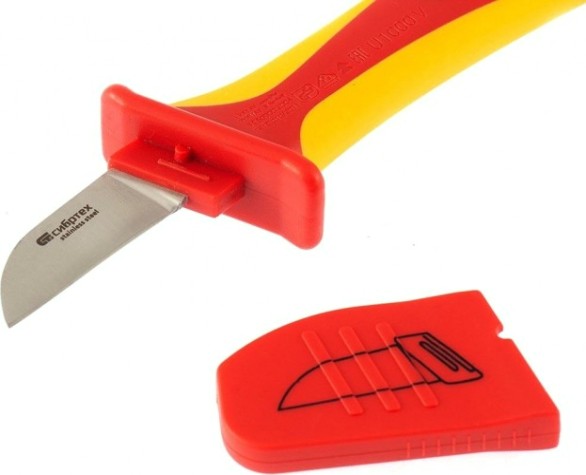 Нож для снятия изоляции диэлектрический СИБРТЕХ 78800 Нож для снятия изоляции диэлектрический СИБРТЕХ 78800