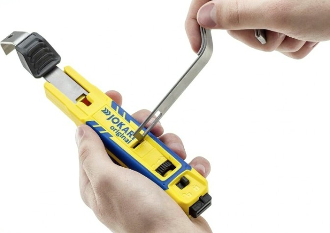 Нож для снятия изоляции Jokari System 4-70 SET [71000]