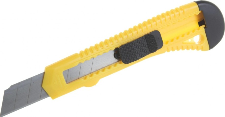 Нож для строительных работ Biber 50111 18мм [Тов-049323]