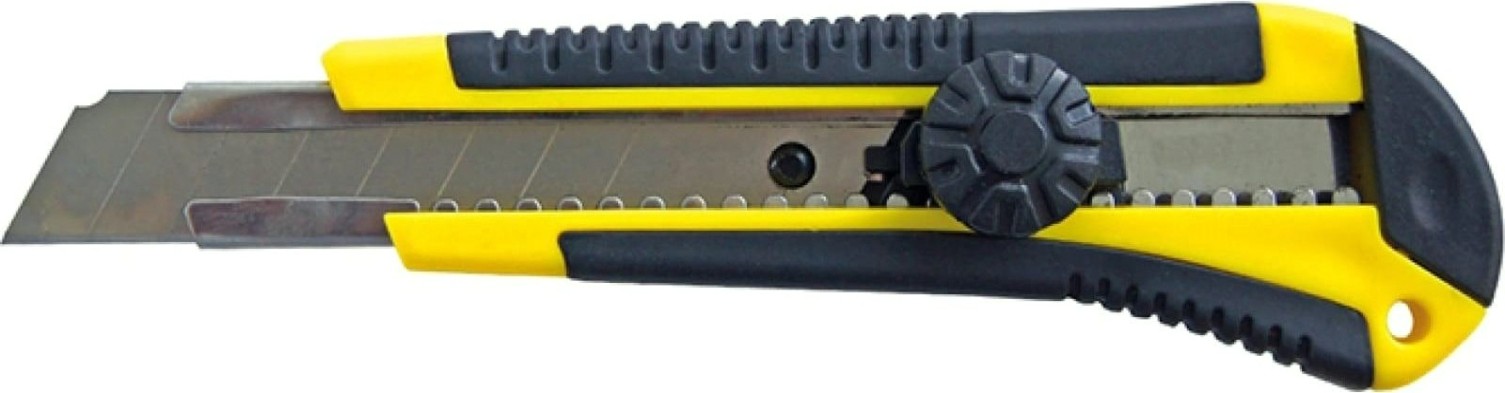 Нож для строительных работ Biber 50117 усиленный 18мм [тов-202804]