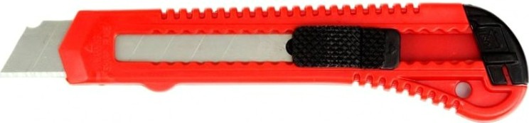 Нож для строительных работ MATRIX 18 мм выдвижное лезвие [78929]