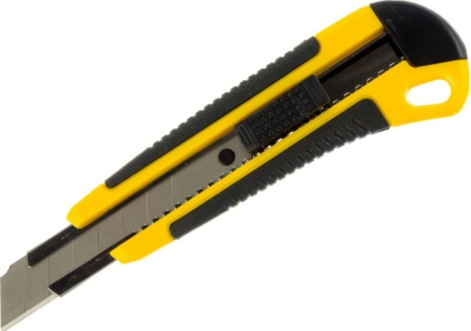 Нож для строительных работ REXANT 12-4901 с сегментированным лезвием 18 мм