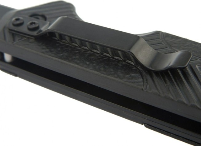 Нож для строительных работ REXANT Black Spear складной полуавтоматический [12-4909-2]