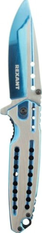 Нож для строительных работ REXANT Blue складной полуавтоматический [12-4908-2]
